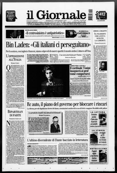 Il giornale : quotidiano del mattino